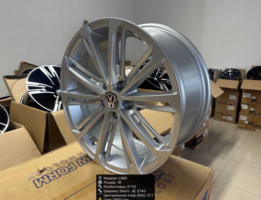 Нові диски R18 5*112 / Найкраща ціна / Шоурум
