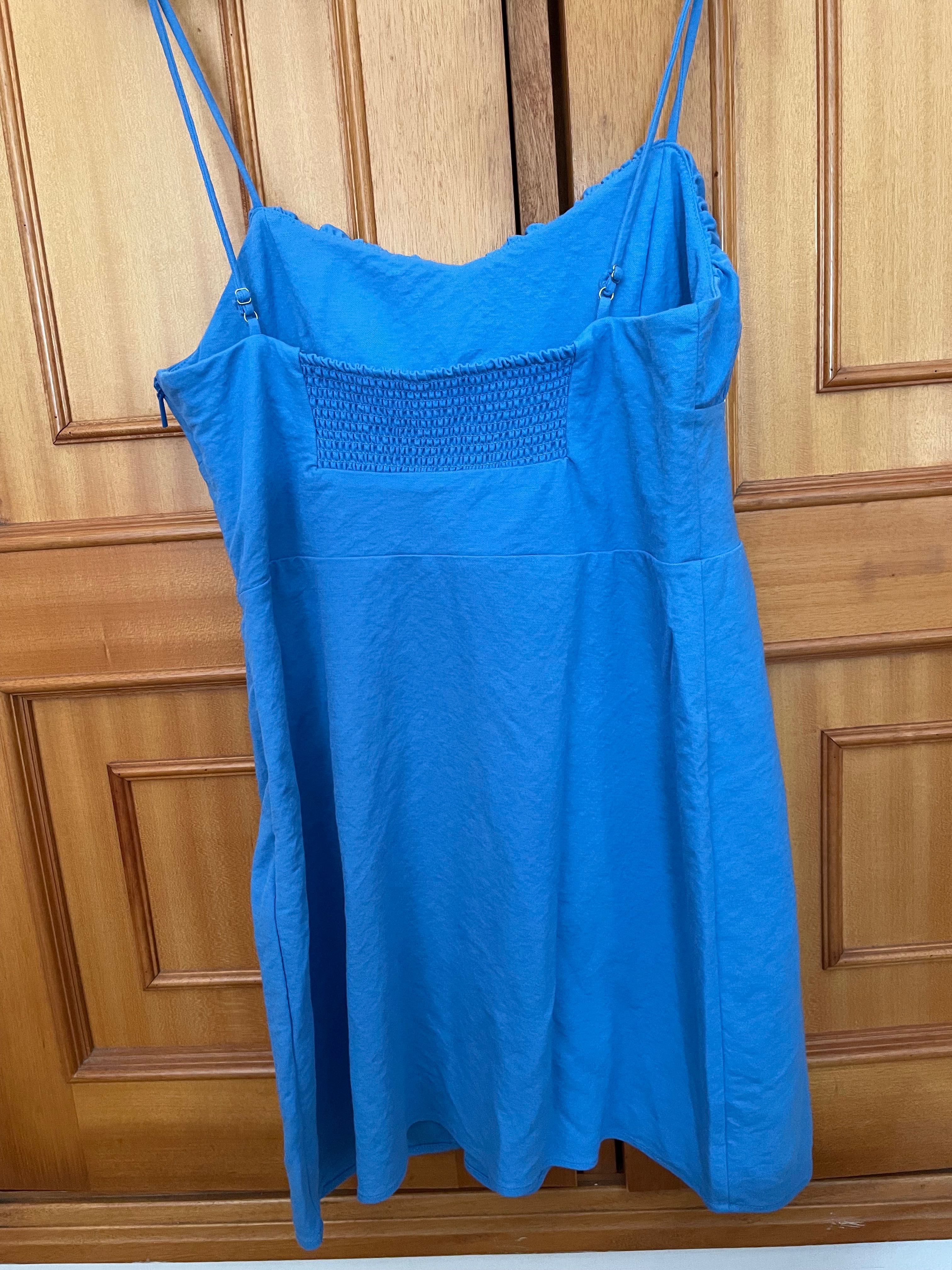 Vestido Azul Mango