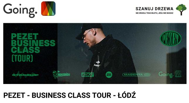 PEZET - Business Class Tour - Łódź (2 bilety)