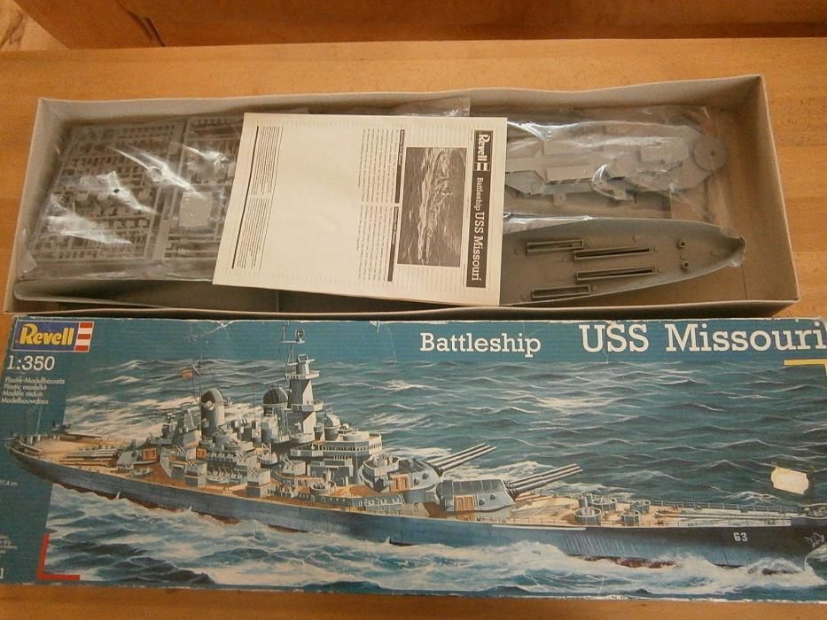 Battleship USS Missouri Revell 1:350 та інше