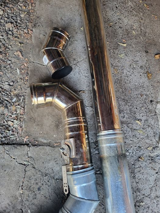 Труби димоходу для буржуйки