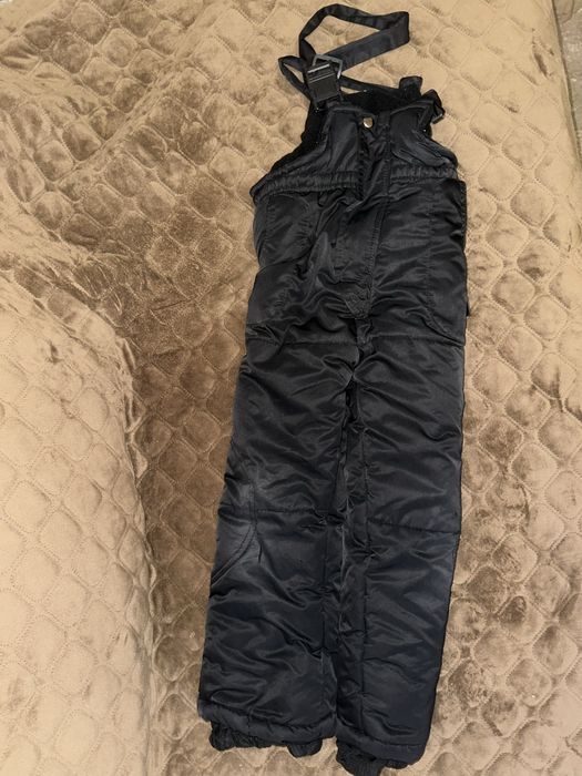 Штани утеплені зимові на хлопчика 110-116 (5-6 років)