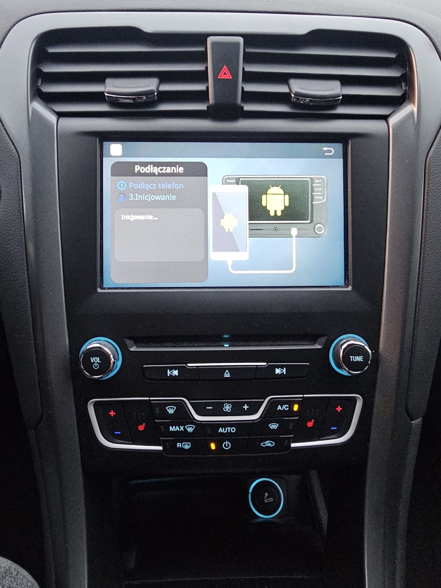 Ford Mirrorlink Sync2. AndroidAuto, AppleCarPlay, Polski Lektor.