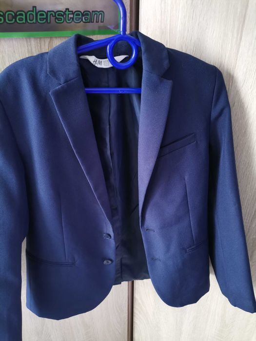 Marynarka chłopięca H&M 134 granat