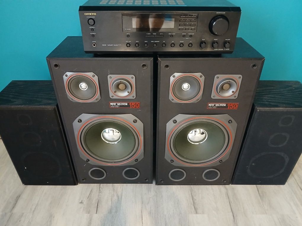 AMPLITUNER ONKYO TX-8255+New Mildton 150, Tonsil+kolumny sharp