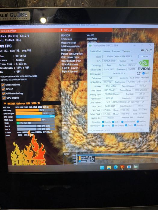 Rtx 3070Ti в хорошем состоянии
