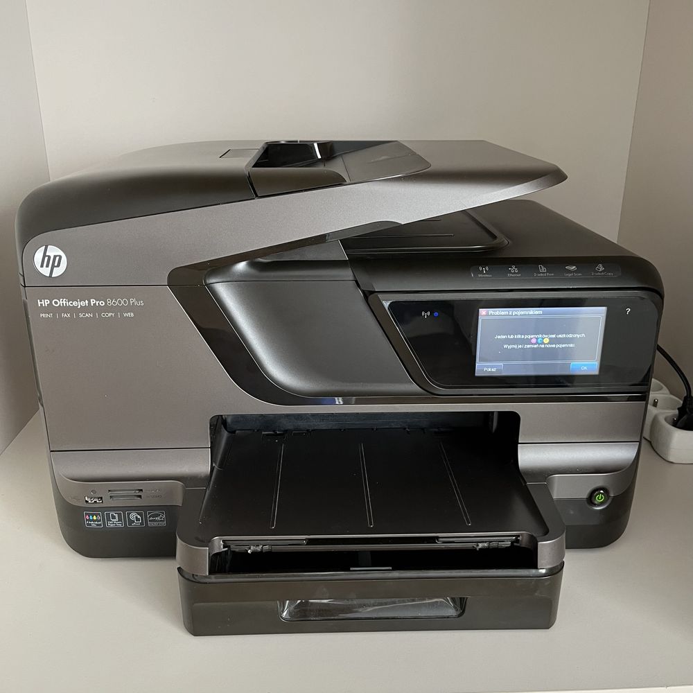 Drukarka HP Officejet Pro 8600 Plus wielofunkcyjne skaner fax kolor