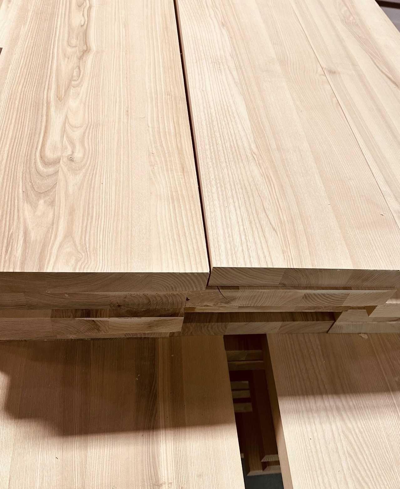 Stopnie, schody, nakładki  jesionowe 100 cm