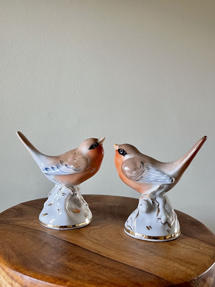 Artibus Pássaros Figuras Porcelana