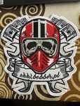 Naszywka motocyklowa ekran chopper bobber