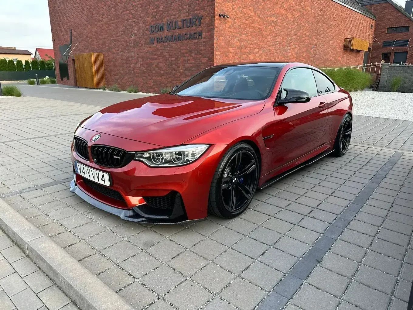 BMW M4 BMW M4 Salon PL Bezwypadkowa Serwis ASO Sakhir Orange DKG Prywatnie