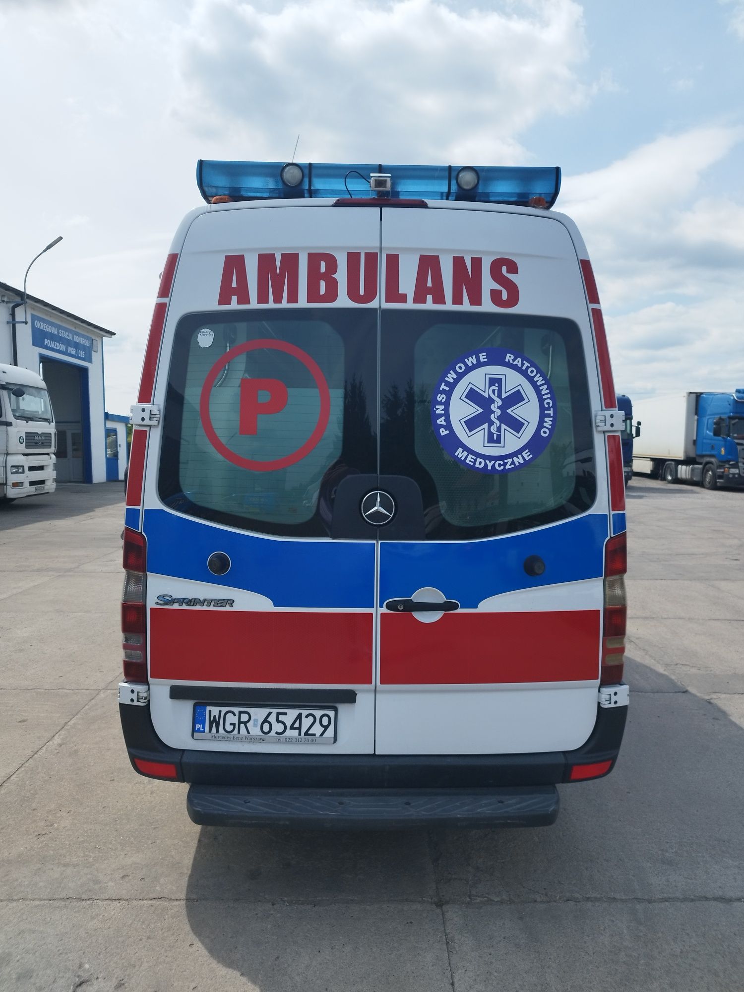 Ambulans, karetka Mercedes Sprinter