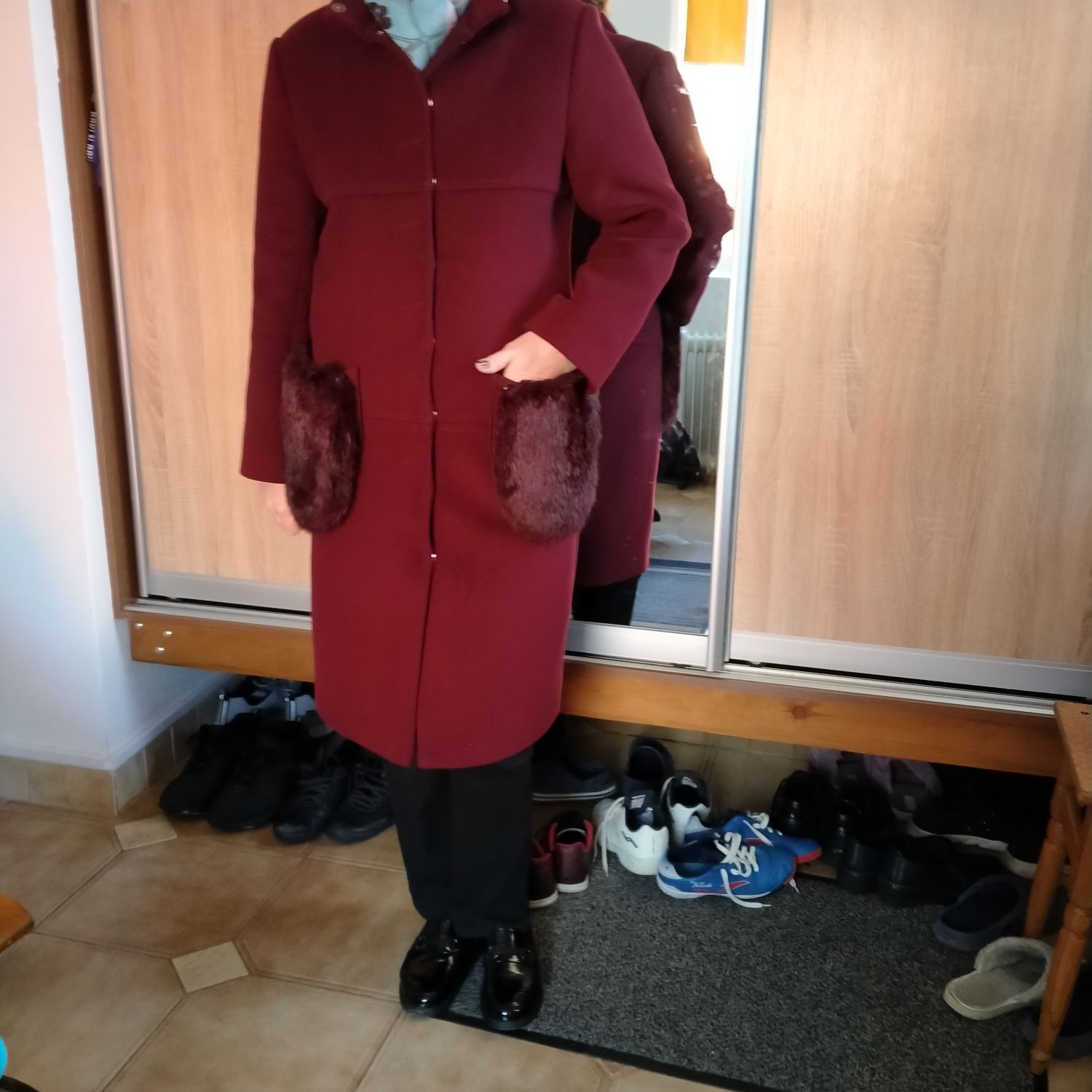 Жіноче весняне пальто р 48-50 ,   M