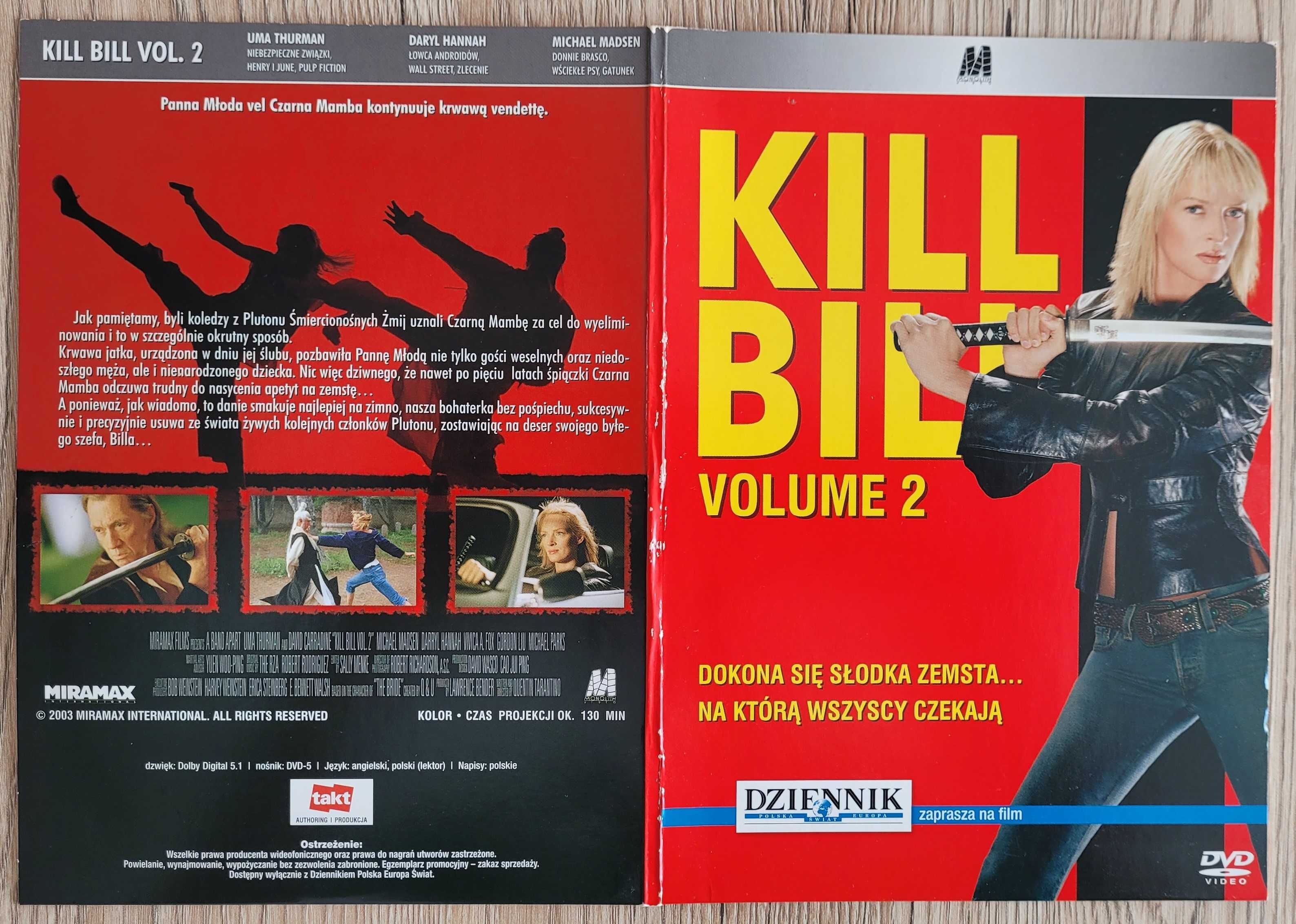 Kill Bill vol.2 DVD PL