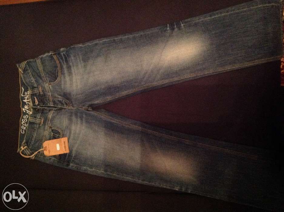 Nowe Spodnie jeansy Cross