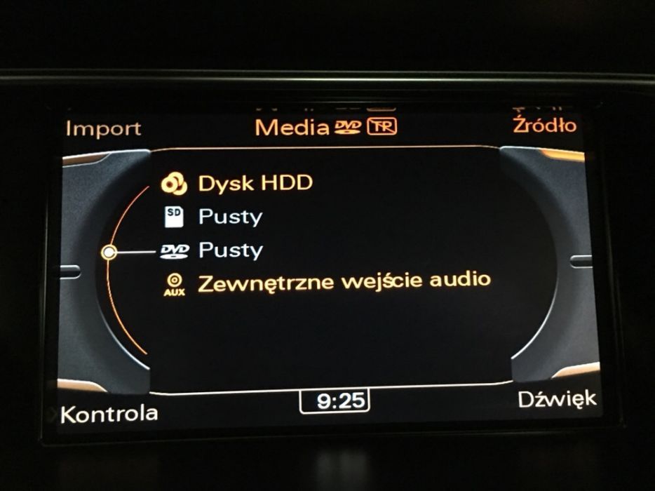 Polskie Menu USA EU Audi MMI 3G Basic HDD A4 A5 A6 A8 Q5 Q7 Mapy 2023