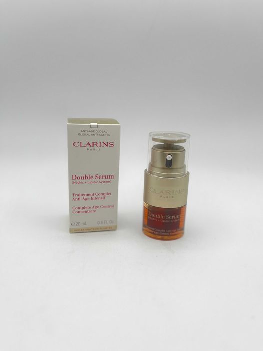 Clarins Double Serum 20 ml – anti-age + intensywne nawilżenie