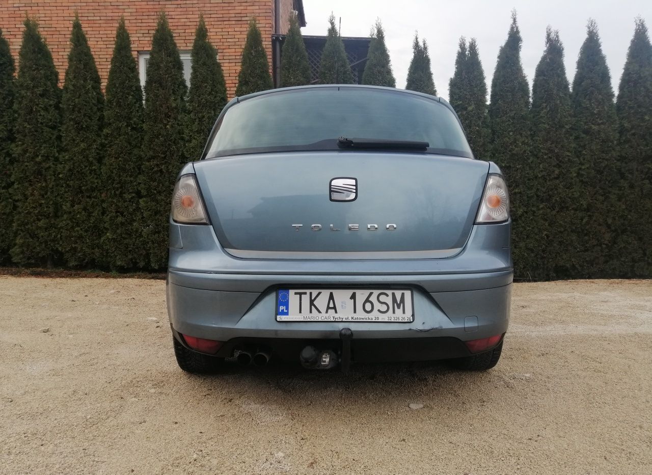 Seat toledo 3, 1.9tdi, 105km, 2 kpl kół, 2005r, oszczędny