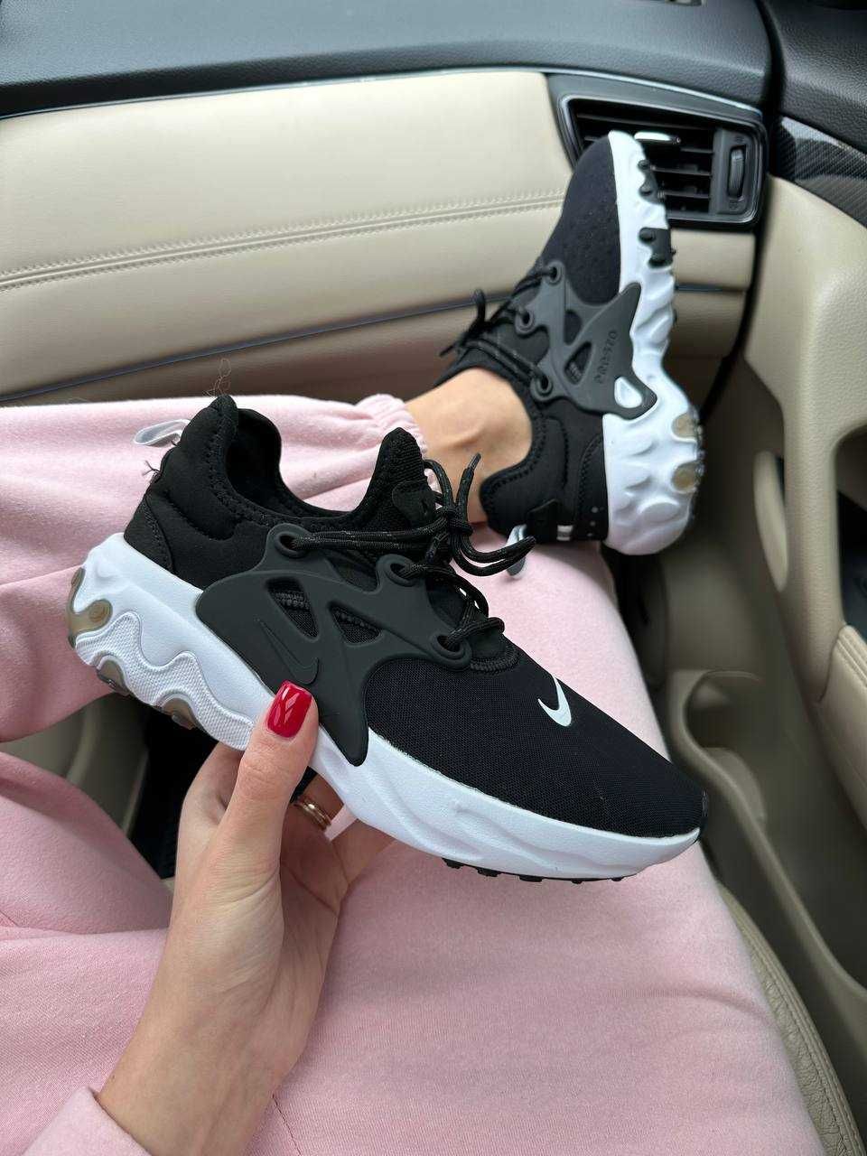 Жіночі кросівки Nike React Presto чорний 2312 ЗНИЖКА