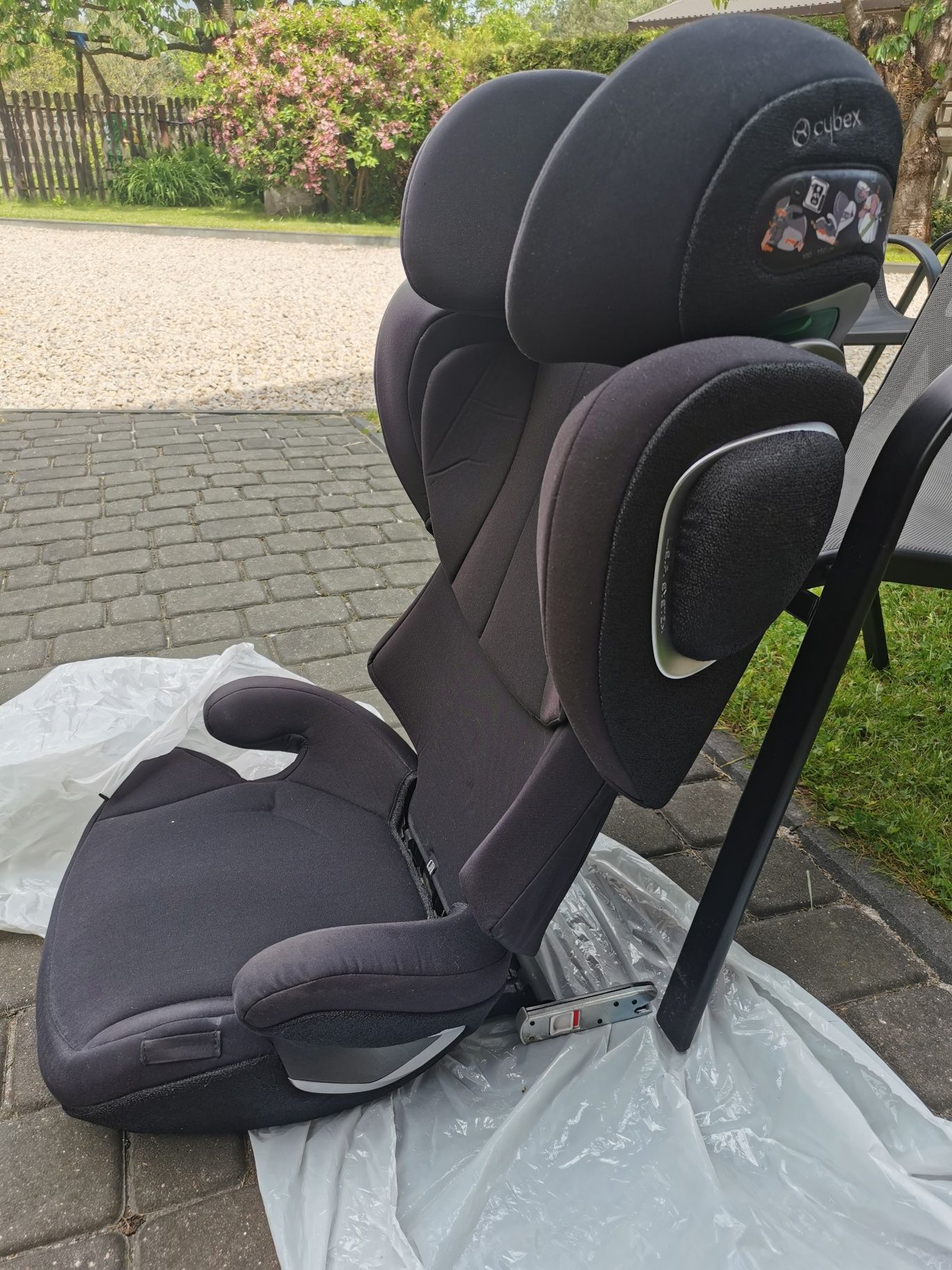 Fotelik samochodowy Cybex Solution Z I-fix Deep Black 15-36 kg