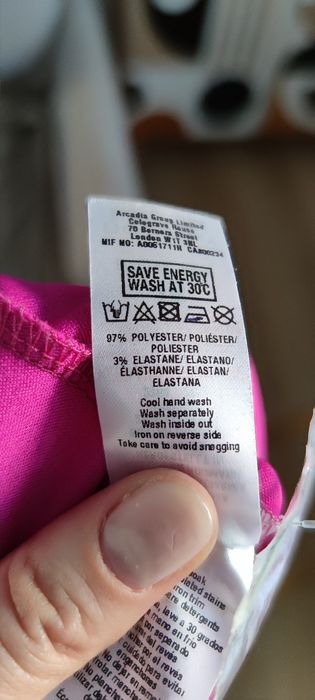 Sukienka bez rękawów imprezowa Dorothy Perkins XXL/44/16 róż fuksja