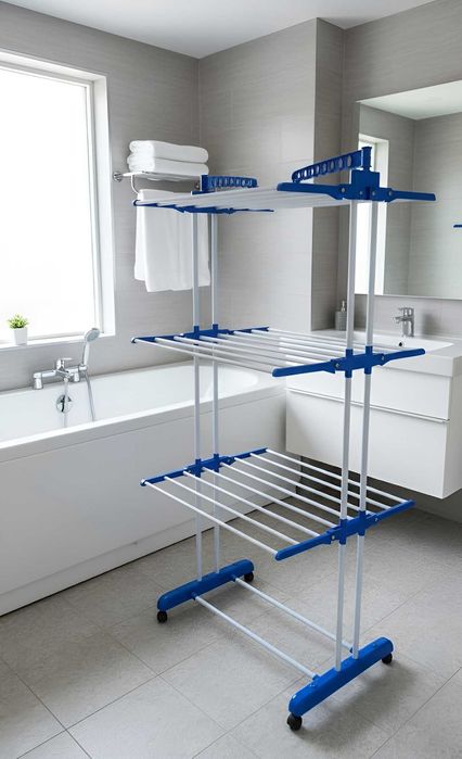 Сушилка, сушарка напольная вертикальная сушкадоя белья, одежды вешалка