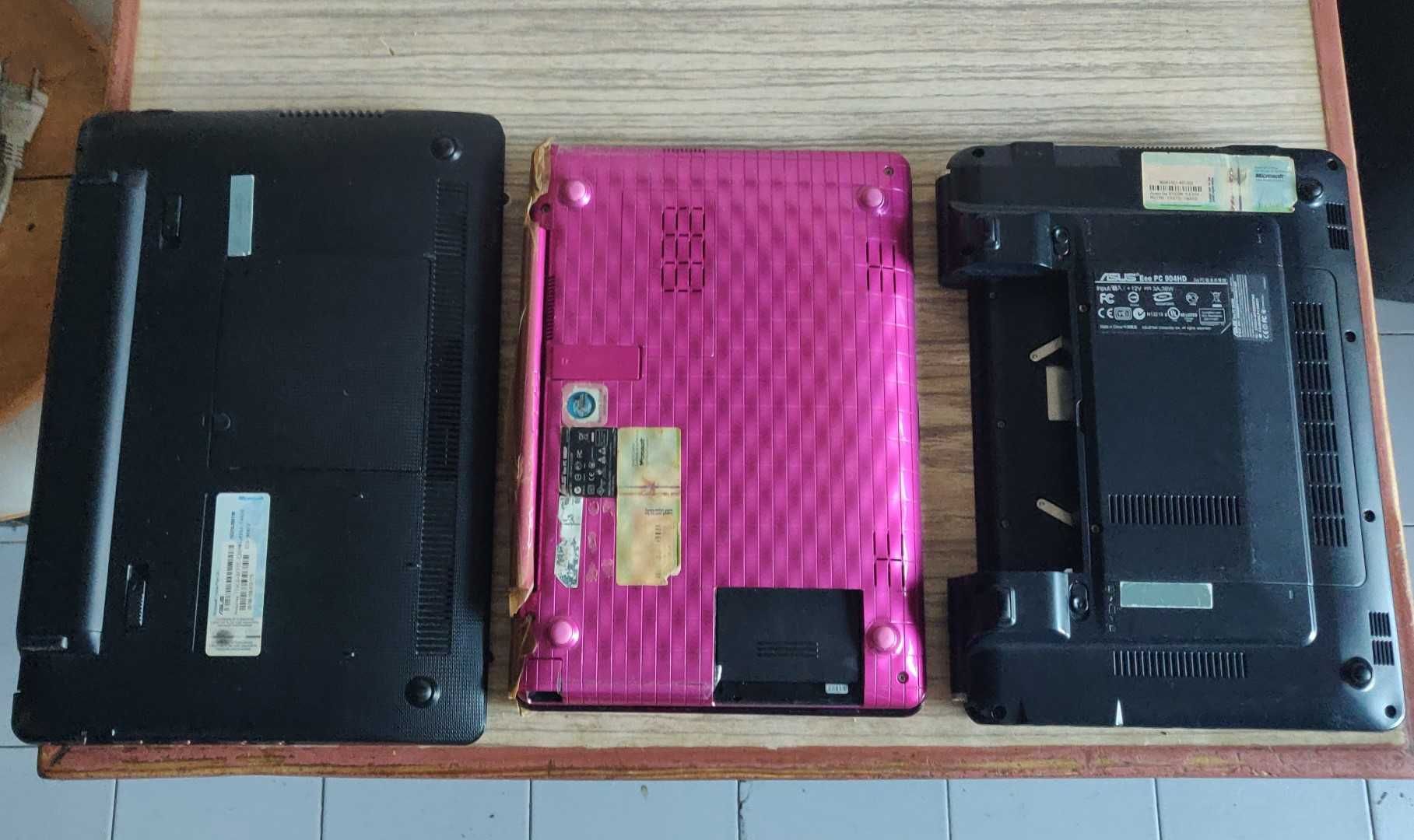 Portáteis Asus Eee 12" ; 10" ; 9" (conjunto)