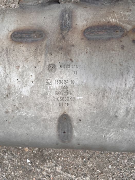 Bmw x5 f15 x6 f16 tłumik wydech