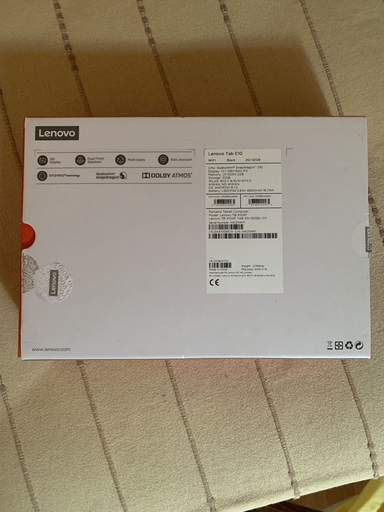 Tablet Lenovo E 10