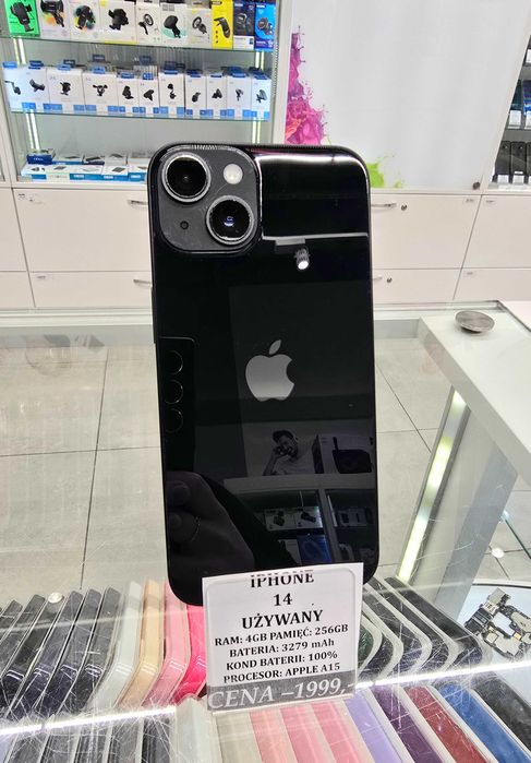 Iphone 14 256GB Bat 100% Telakces Felicity *Raty 0%
