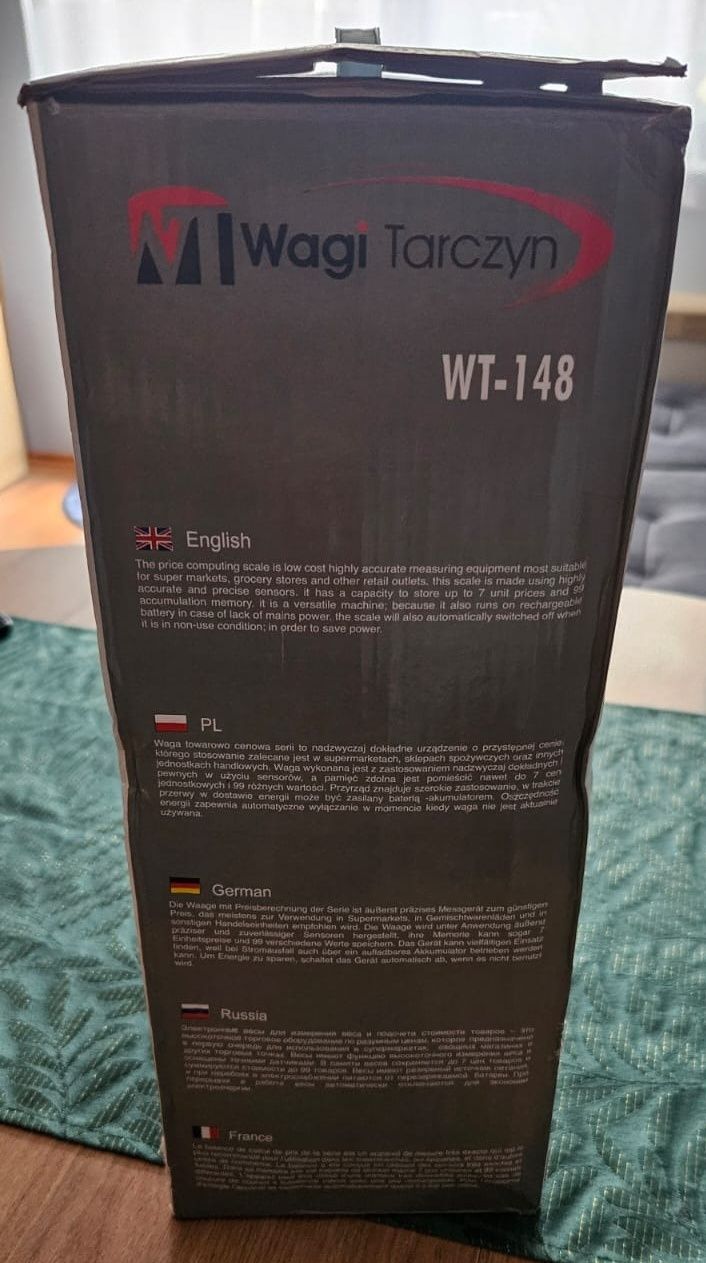 Waga sklepowa Tarczyn WT 148