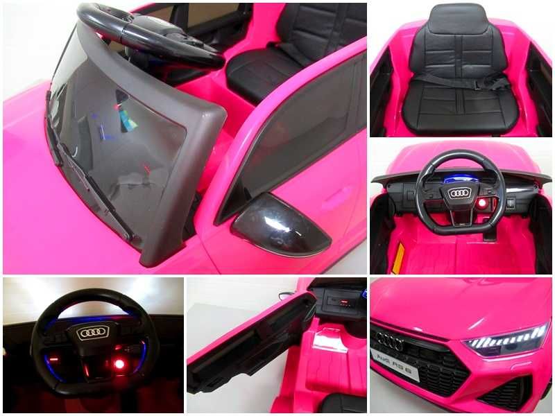 AUDI RS6GT Auto na akumulator EVA Skóra pilot Akumulator litowo-jonowy