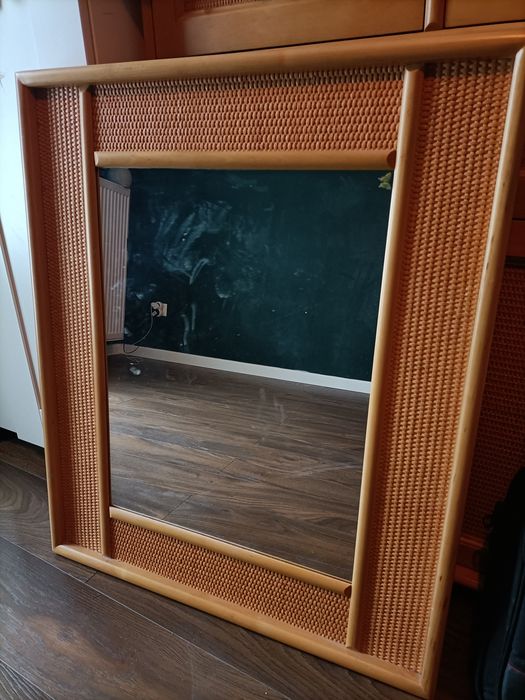 Komoda drewniana plus lustro
