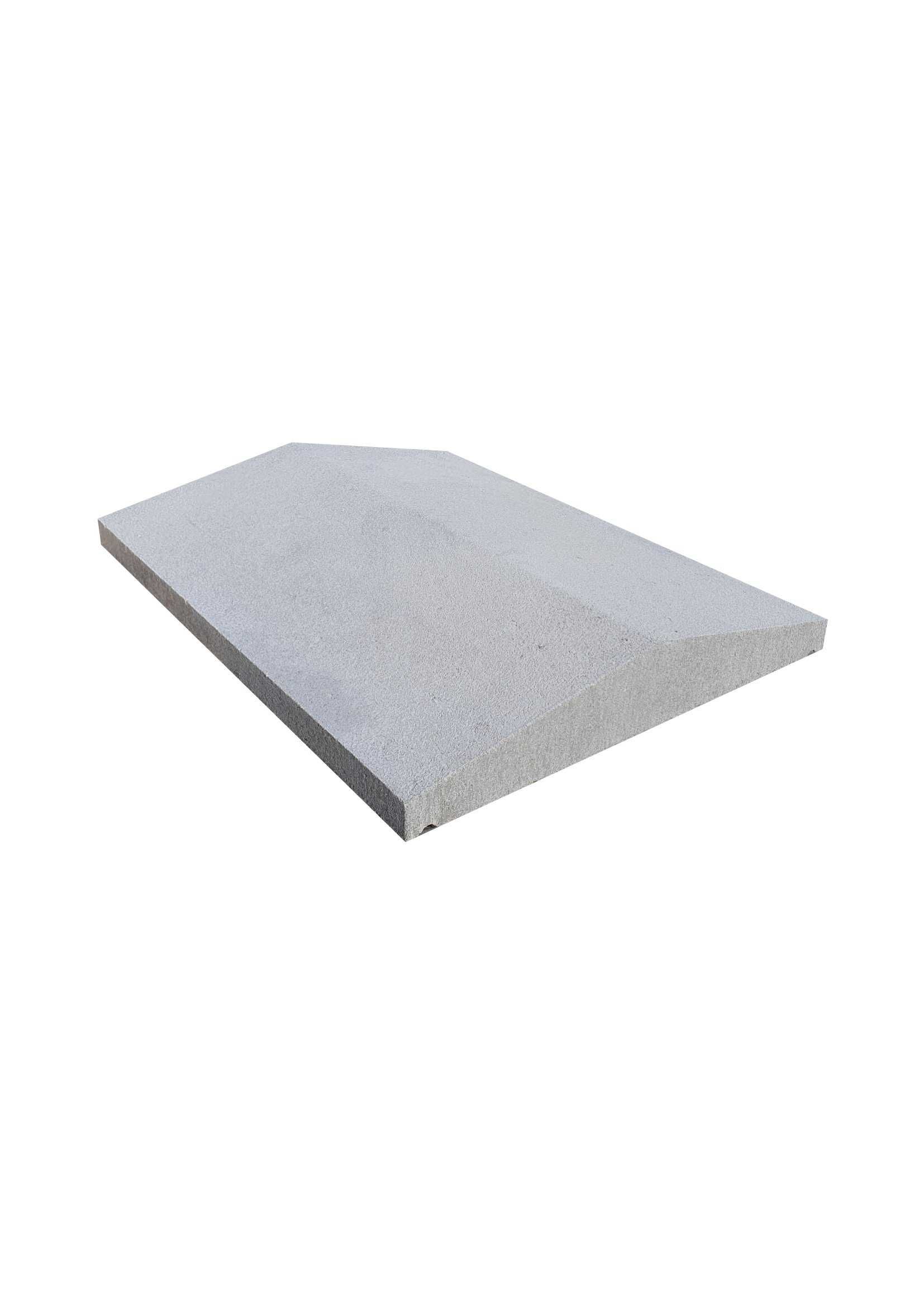 Daszki  betonowe 39x50 dwuspadowe jednospadowe płaskie  na murki mury