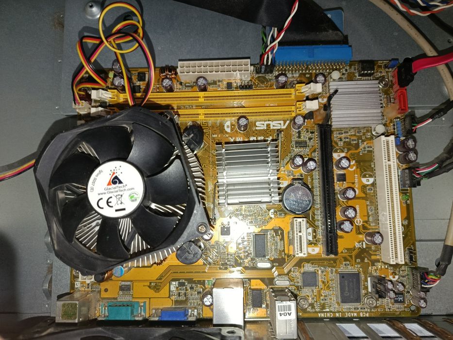 Продам материнская плату с процесором intel core i2 duo