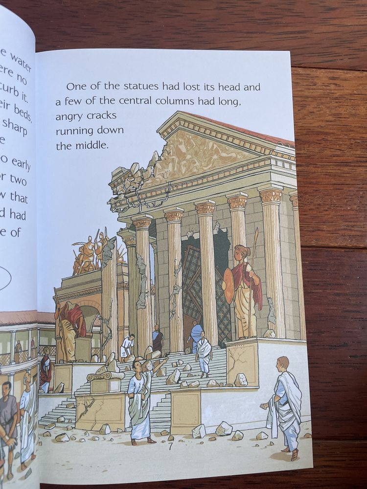 Pompeii książka wydawnictwa Usborne