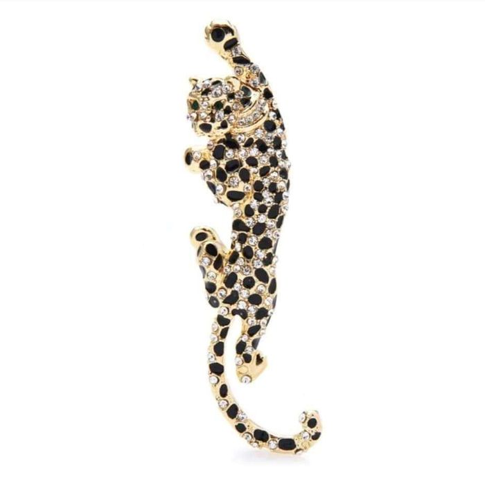 Piękna nowa broszka, lampart