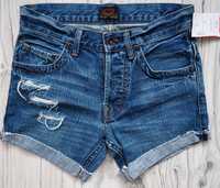 Crocker szorty jeansowe z dziurami 34 xs