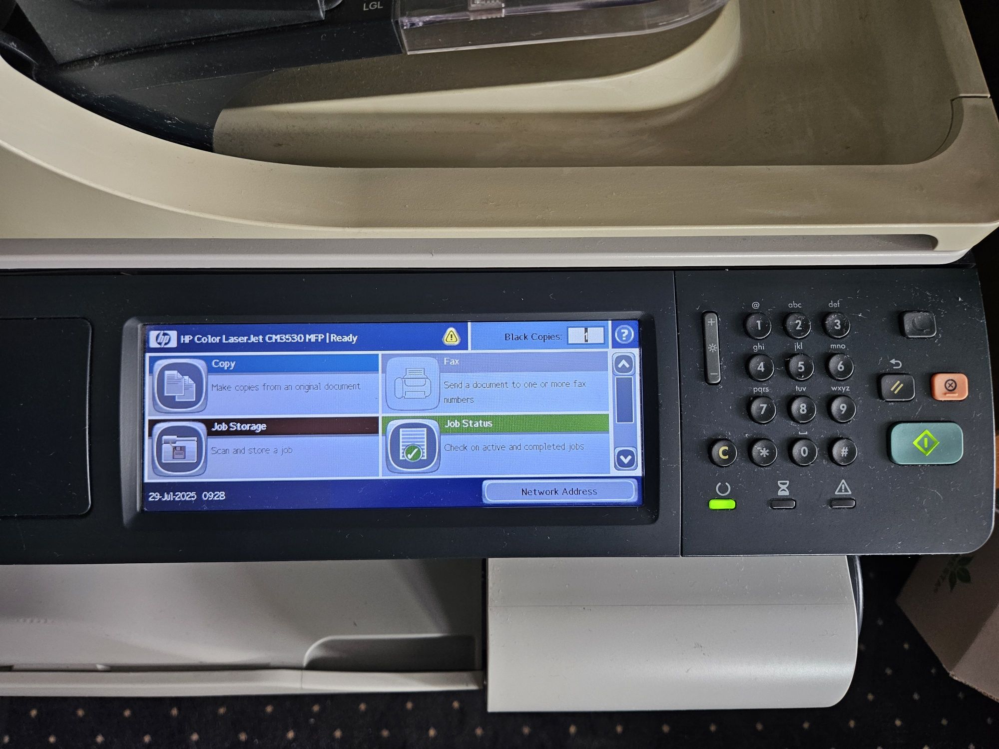 HP Color LaserJet CM3530fs MFP