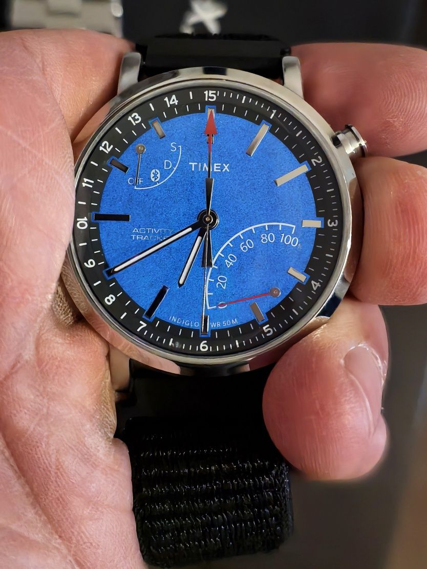 часы Timex Metropolitan Activity Tracker Indiglo 42mm