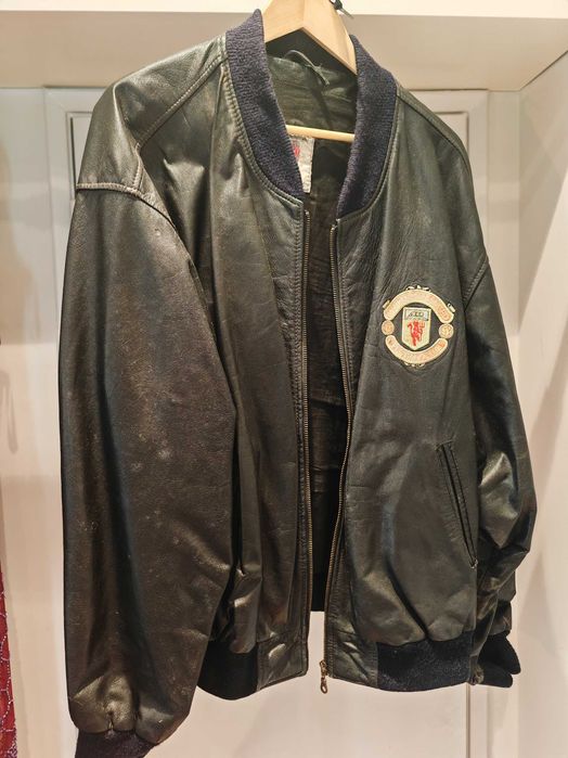 Casaco Retro Manchester United Red Devils