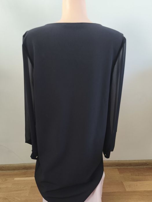 Czarna elegancka sukienka