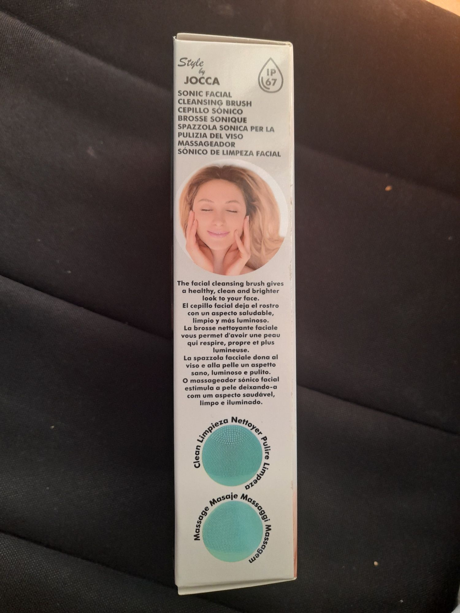 Massageador sónico de limpeza facial-NOVO
