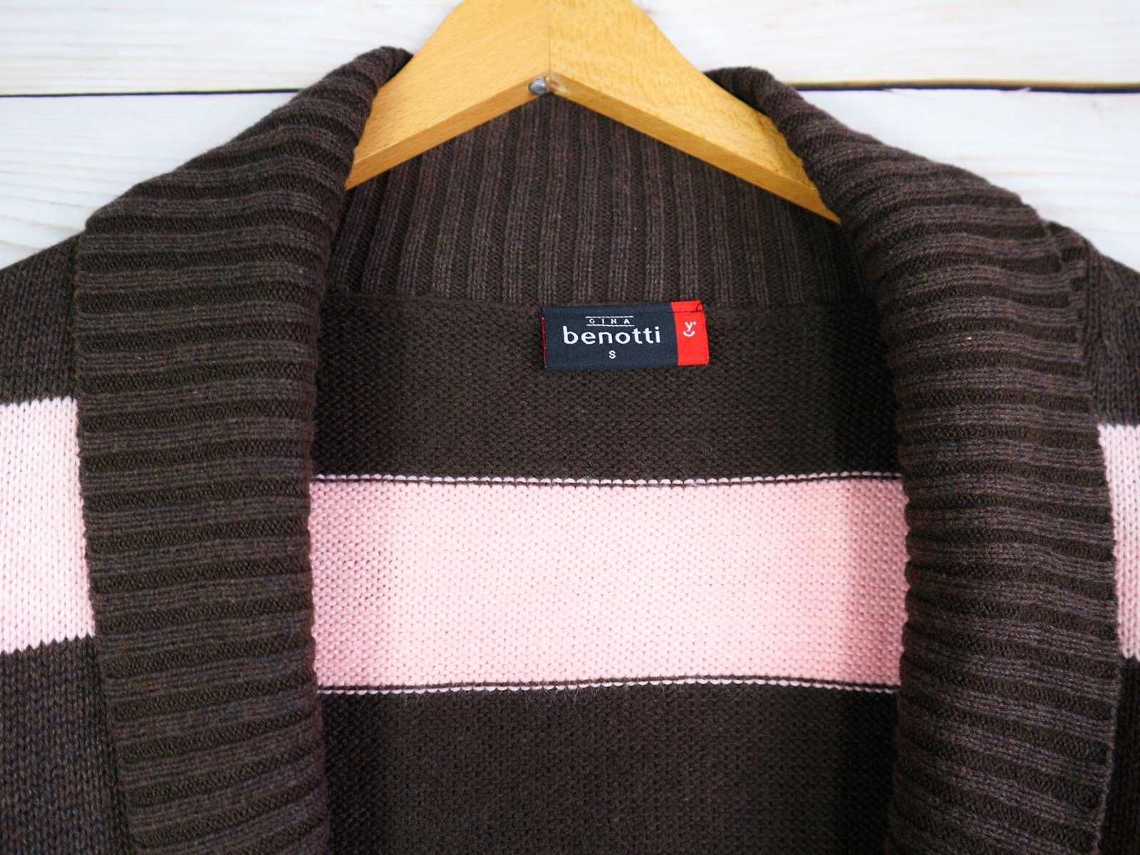 GINA BENOTTI | sweter kardigan wiązany S