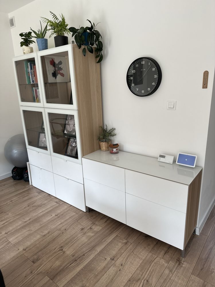 Zestaw mebli do salonu Ikea Bestå