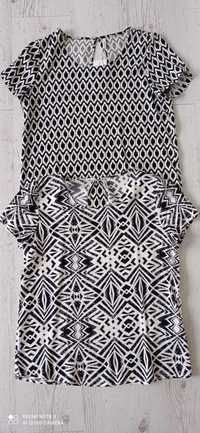 Nowa elegancka czarno-biała bluzka Only, komplet 2 sztuki , rozm.38