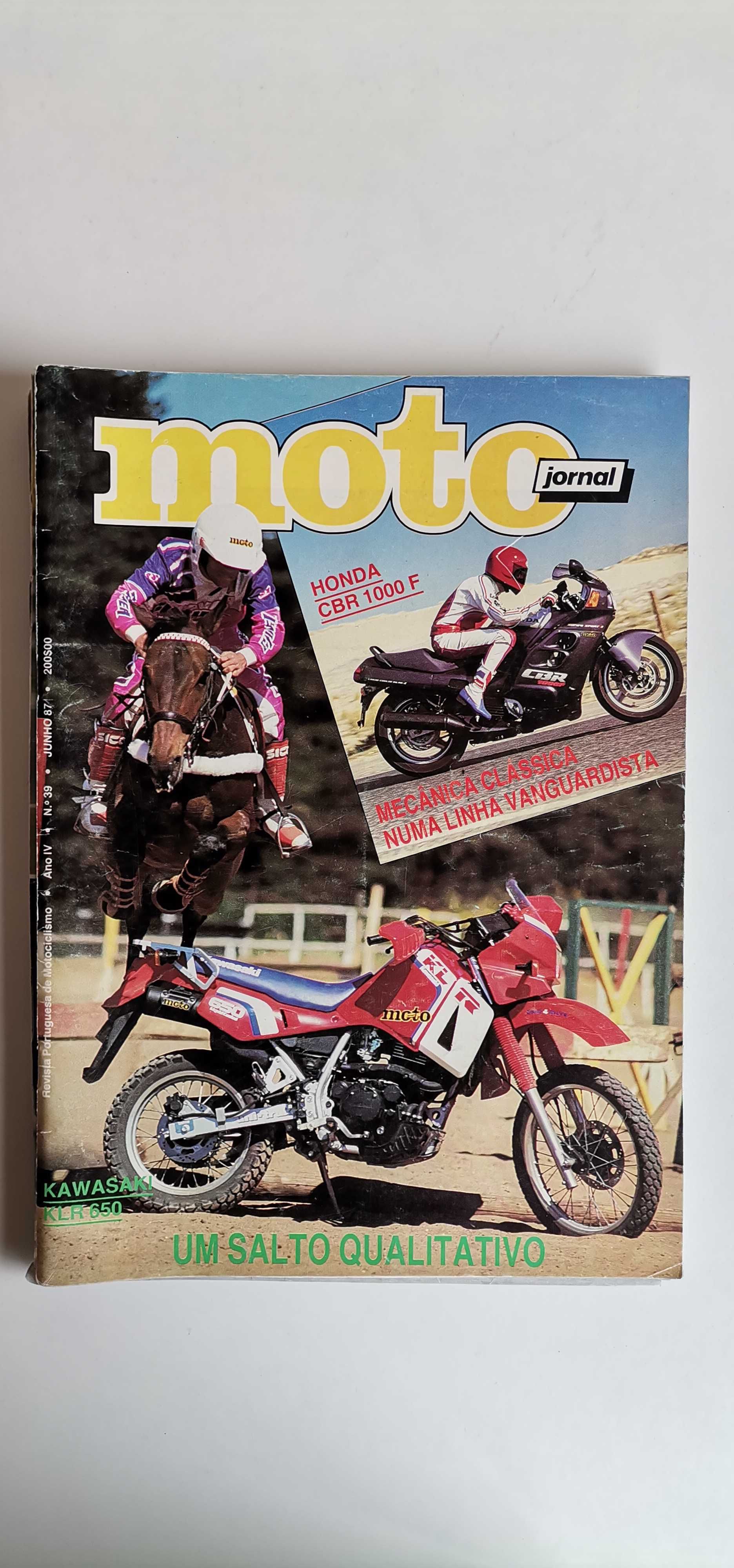 Revistas Moto Jornal (antigas 80/90)