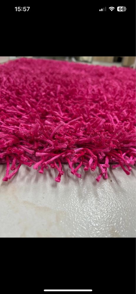 Tapete rosa  2m/1.40m