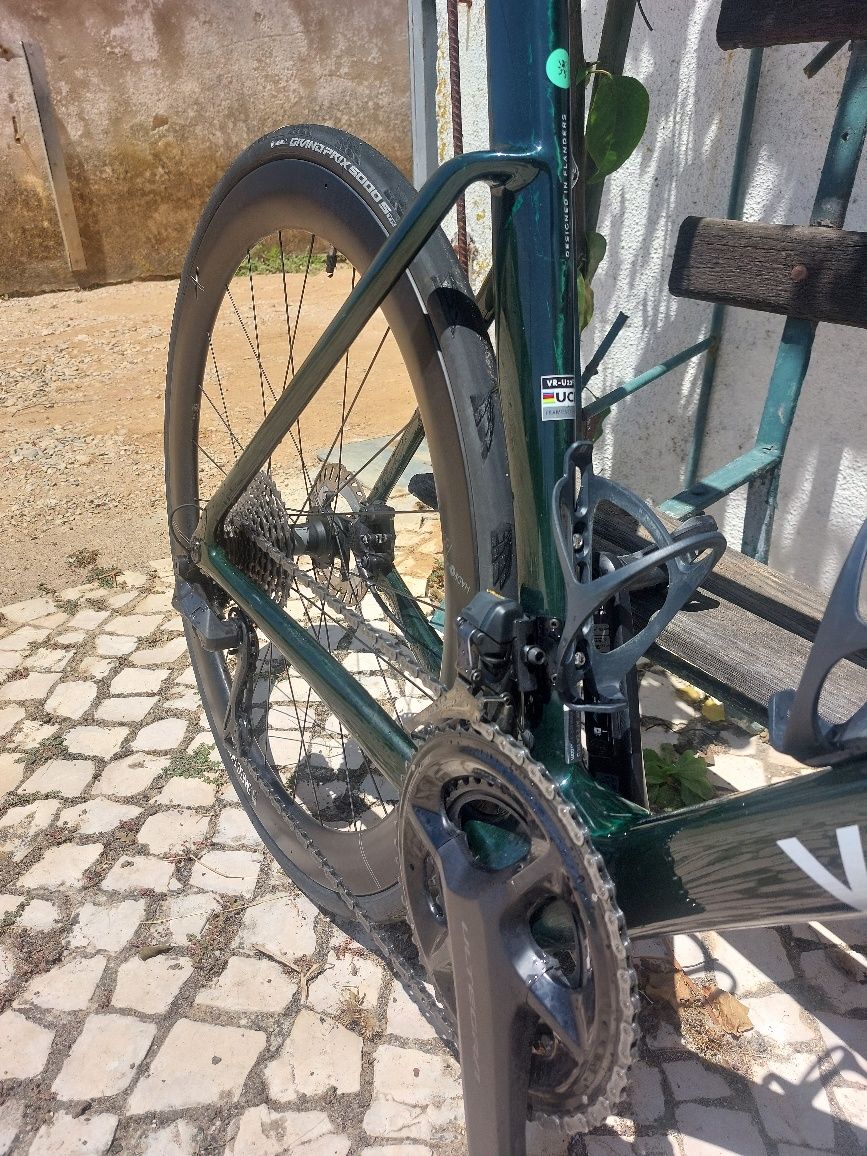 Bicicleta de Estrada RCR PRO Shimano Ultegra DI2 Sensor de Potência Ve