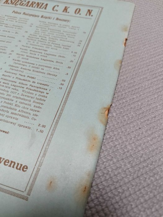 Miesięcznik "WICI", Organ K. O. N., Nr. 28, wrzesien 1918